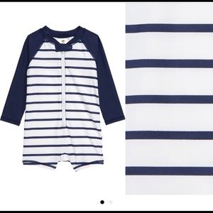 Tucker+Tate sea creature one piece & hat 9months